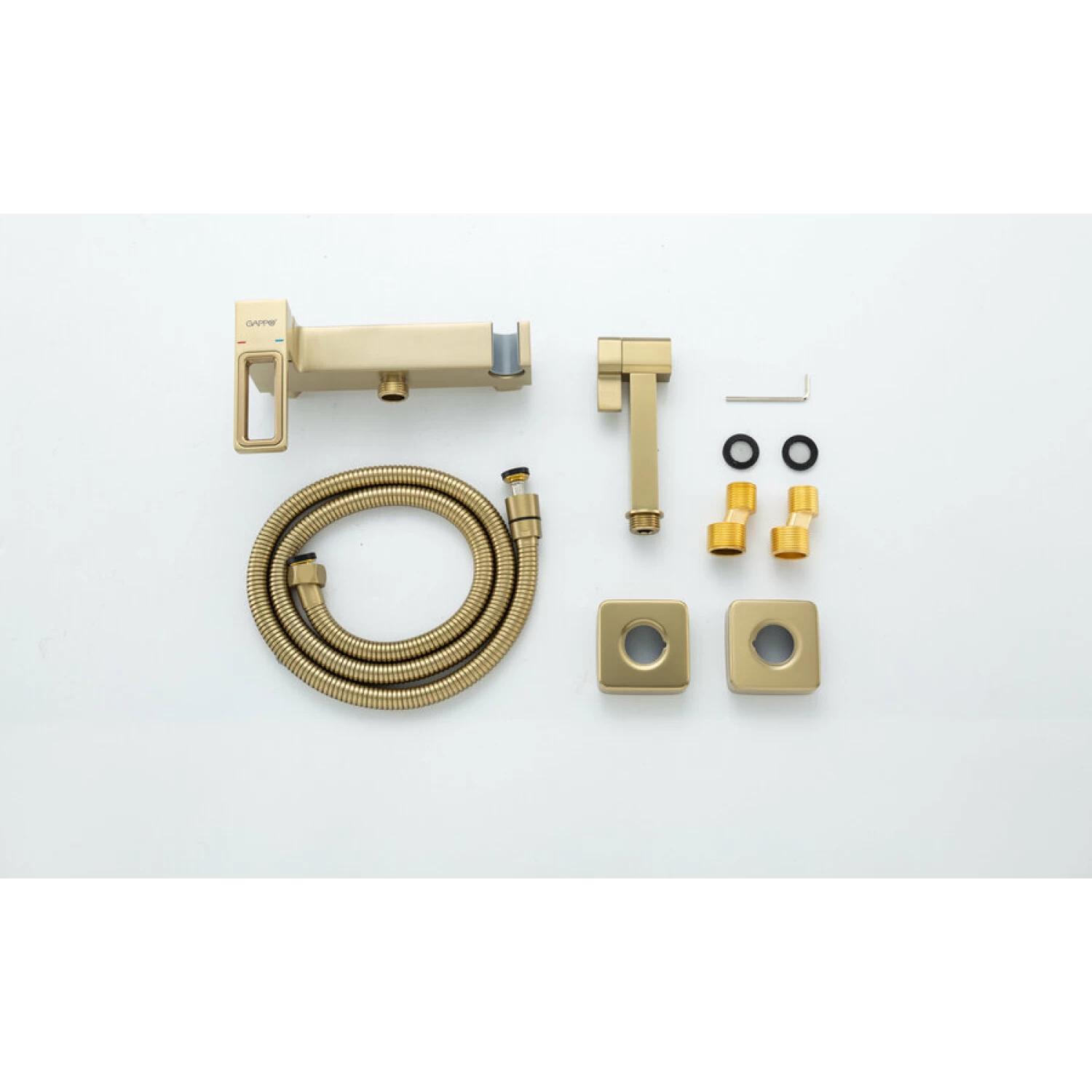 Гигиенический душ Gappo G17-3 G2017-3 золотой сатин