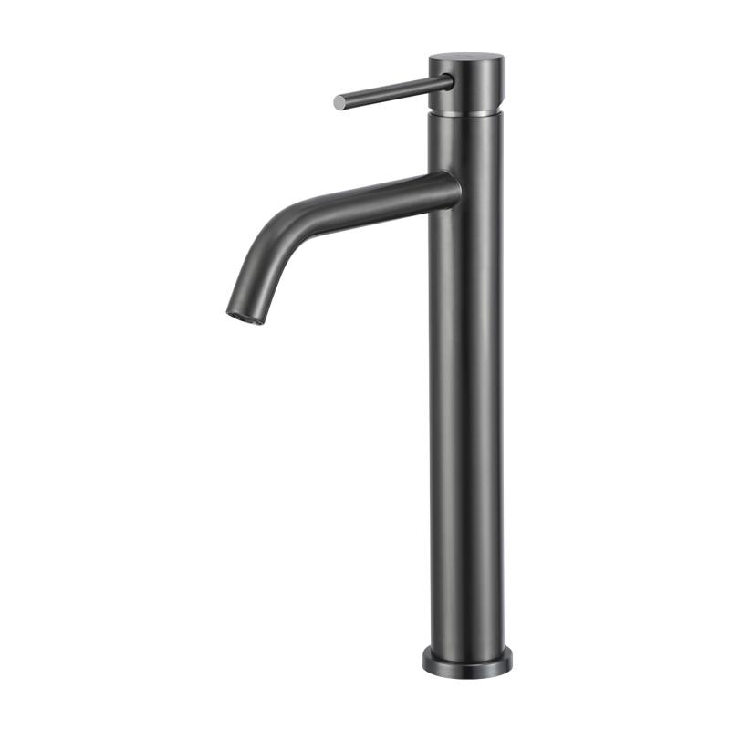 Высокий смеситель для раковины Frap H807-9 F10807-29 оружейная сталь