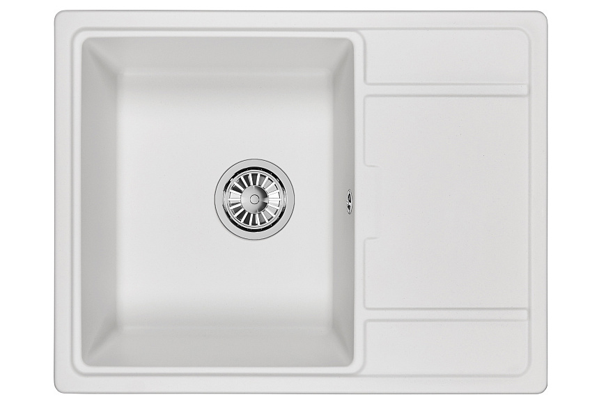 Кухонная мойка Granula GR-6503 Арктик (белый)