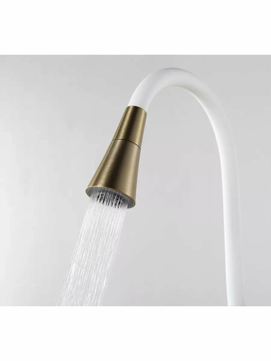 Смеситель для кухни Frap H62 F4462-3 золотой сатин