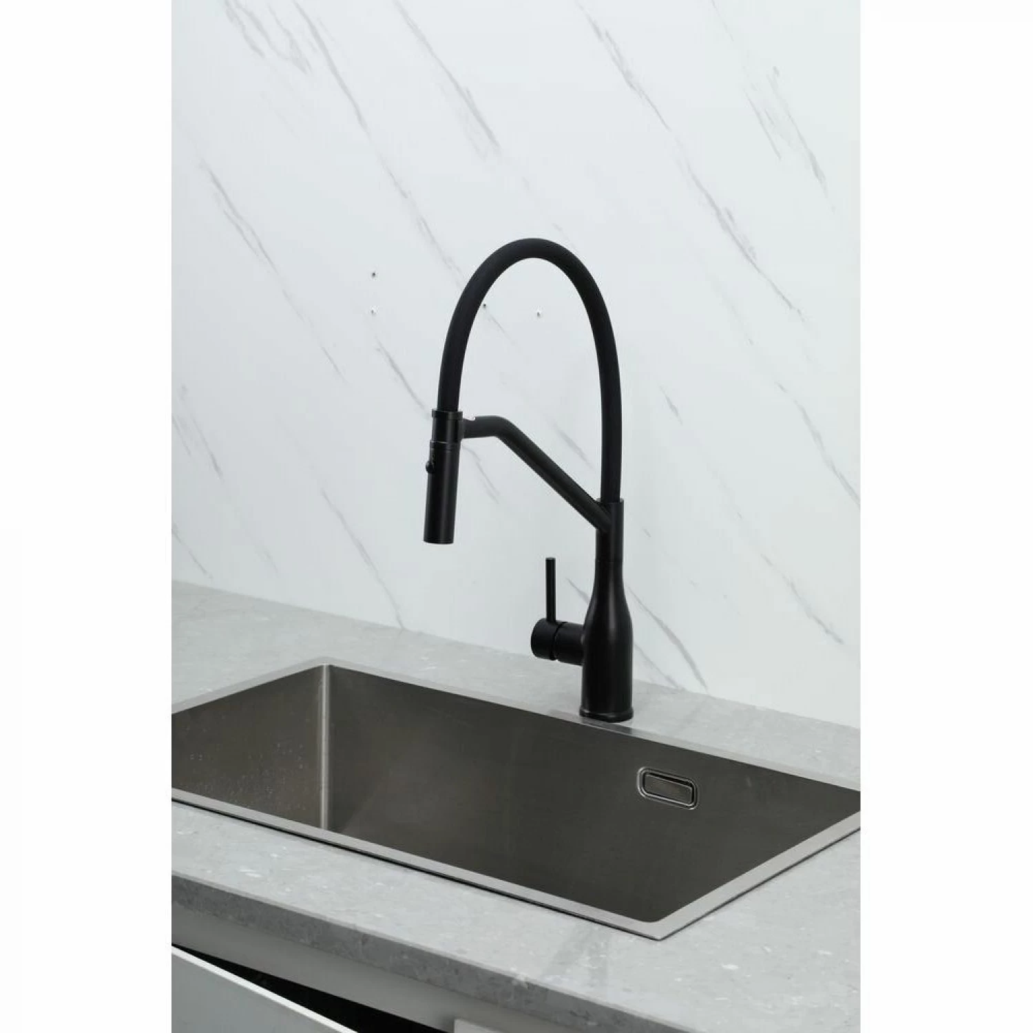 Смеситель для кухни Gappo G4098-16 черный