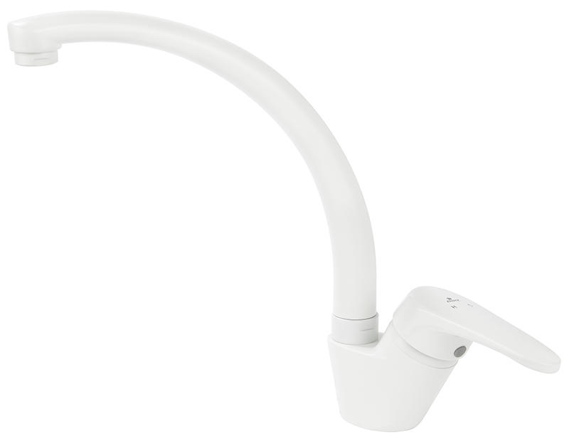 Смеситель для кухни Kaiser County 55244-4 белый