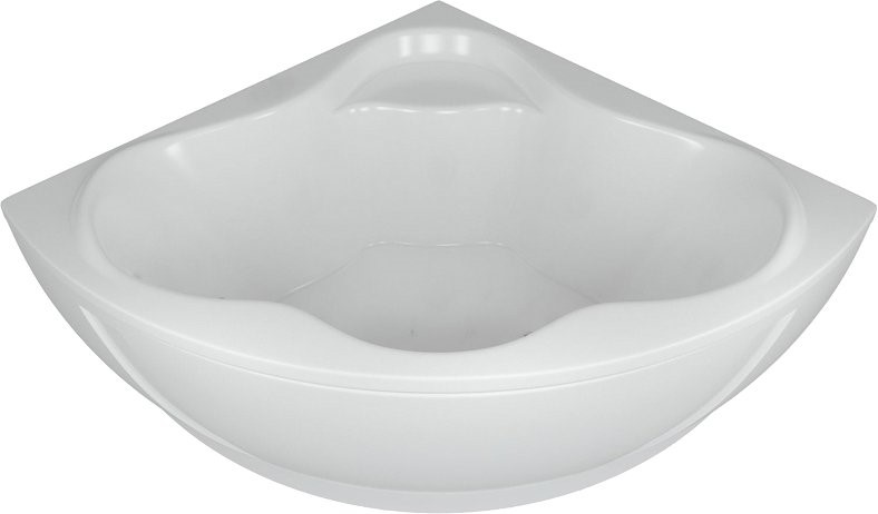 Акриловая ванна Aquatek Галатея 135*135, с фронтальным экраном, каркасом, сифоном