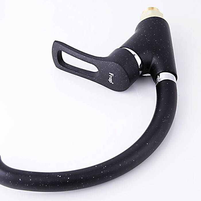 Смеситель для кухни Frap F4166-7 черный