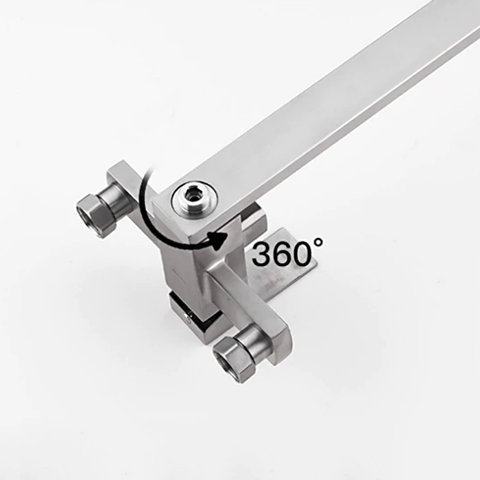 Смеситель для ванны Frap H802 F22802 сталь