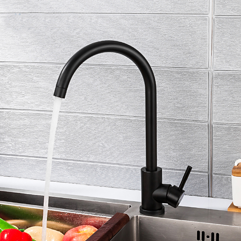 Смеситель для кухни Frap H899 F40899-4 Черный