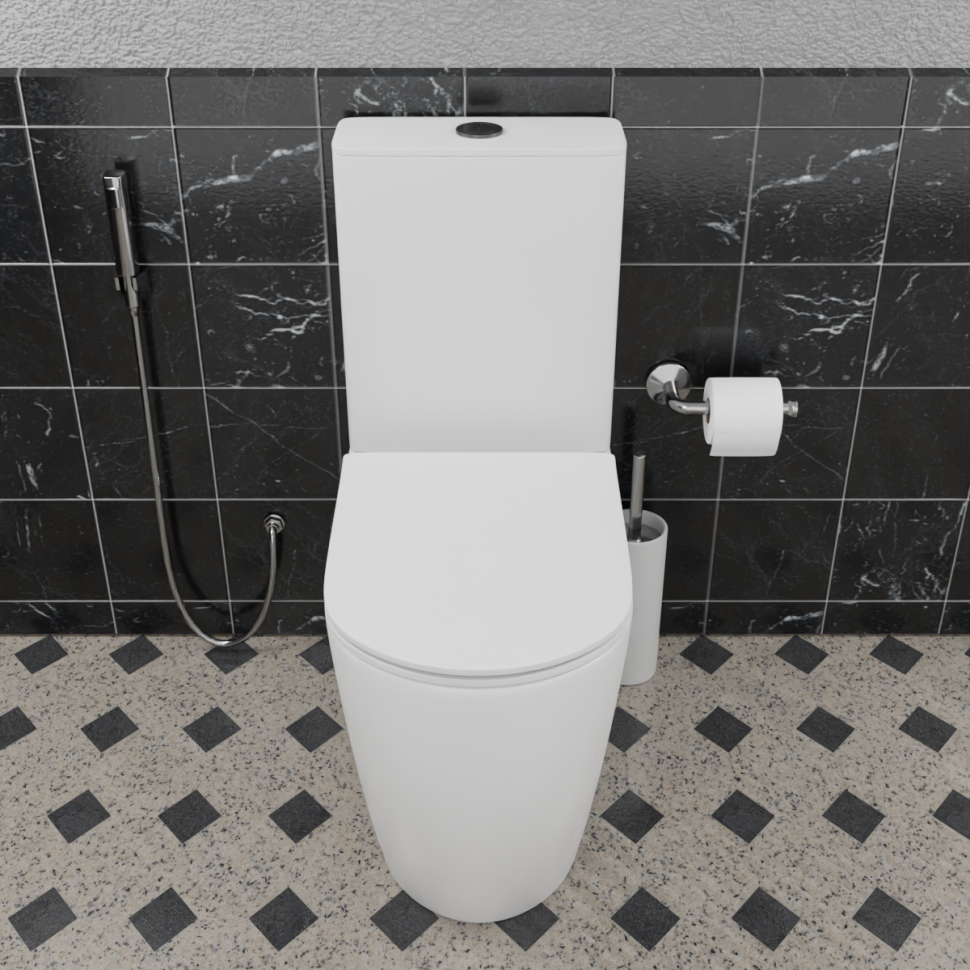 Унитаз-компакт напольный CeramaLux 1289A