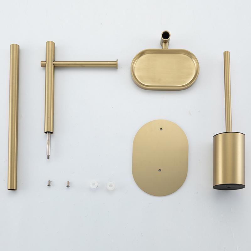 Многофункциональная стойка Gappo G905-3 золотой сатин