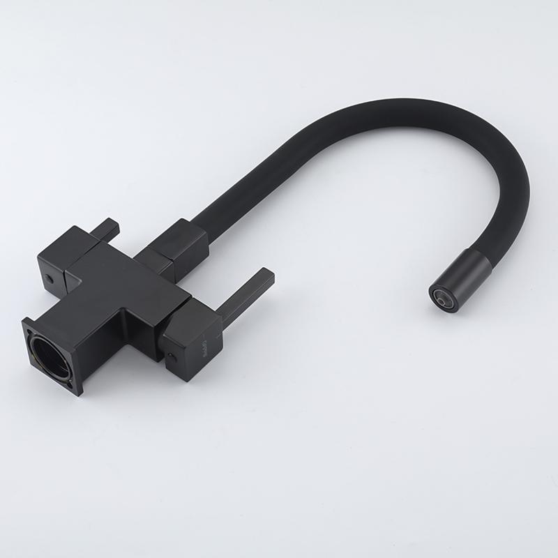 Смеситель для кухни с фильтром Gappo G95 G4395-36 черный