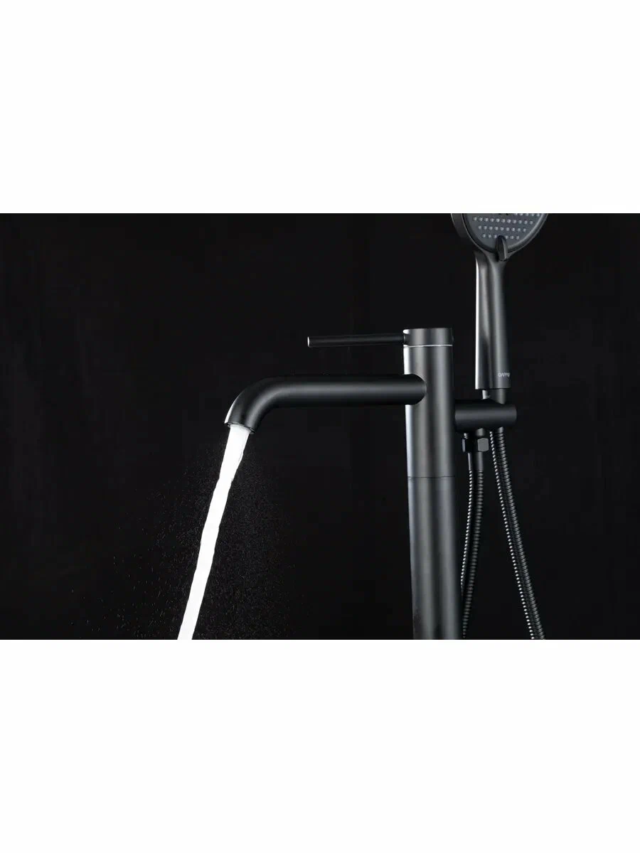 Напольный смеситель Gappo G06-6 G3006-6 черный