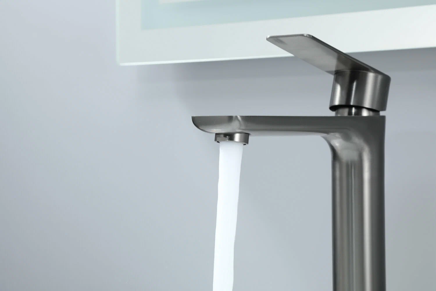 Высокий смеситель для раковины Frap H806-9 F10806-29 оружейная сталь