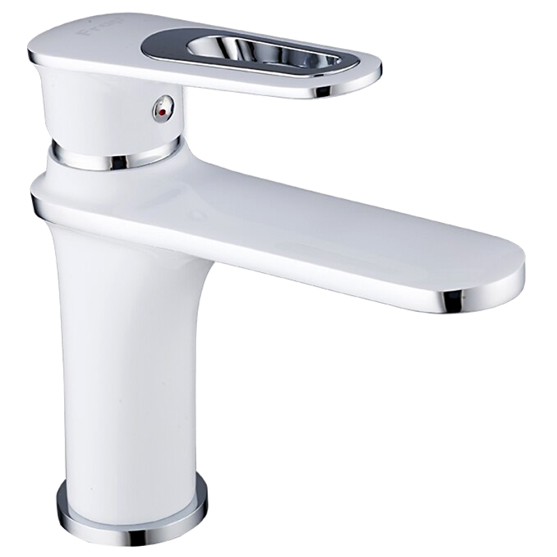 Смеситель для раковины Frap H49 F1049 белый-хром