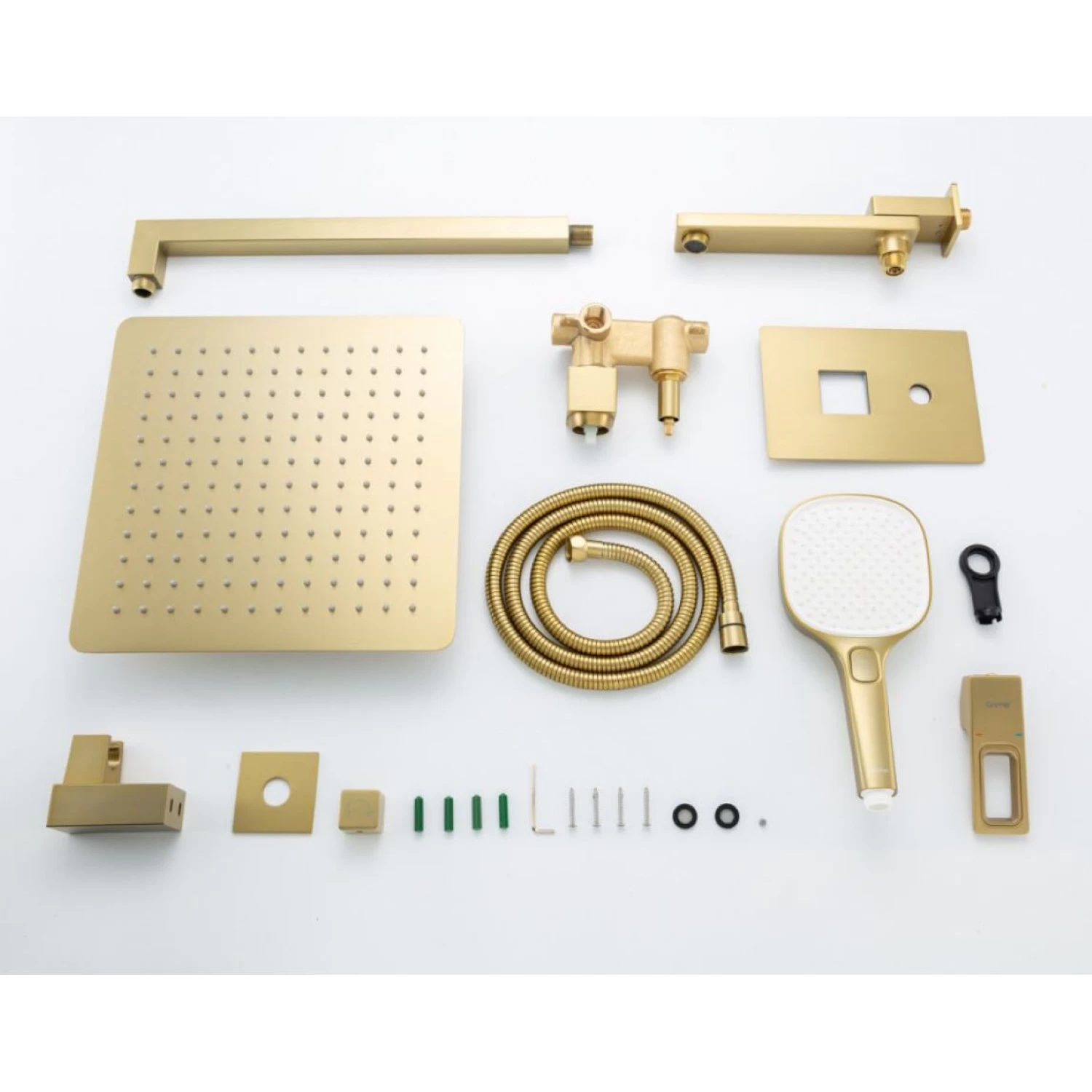 Встраиваемая душевая система Gappo G17-3 G7117-3 золотой сатин