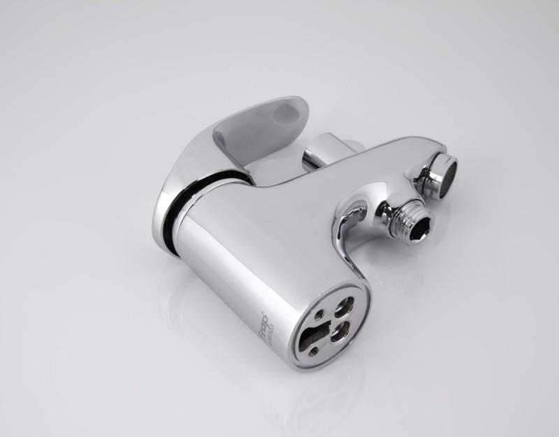 Смеситель для раковины с душем Frap H21 F1221