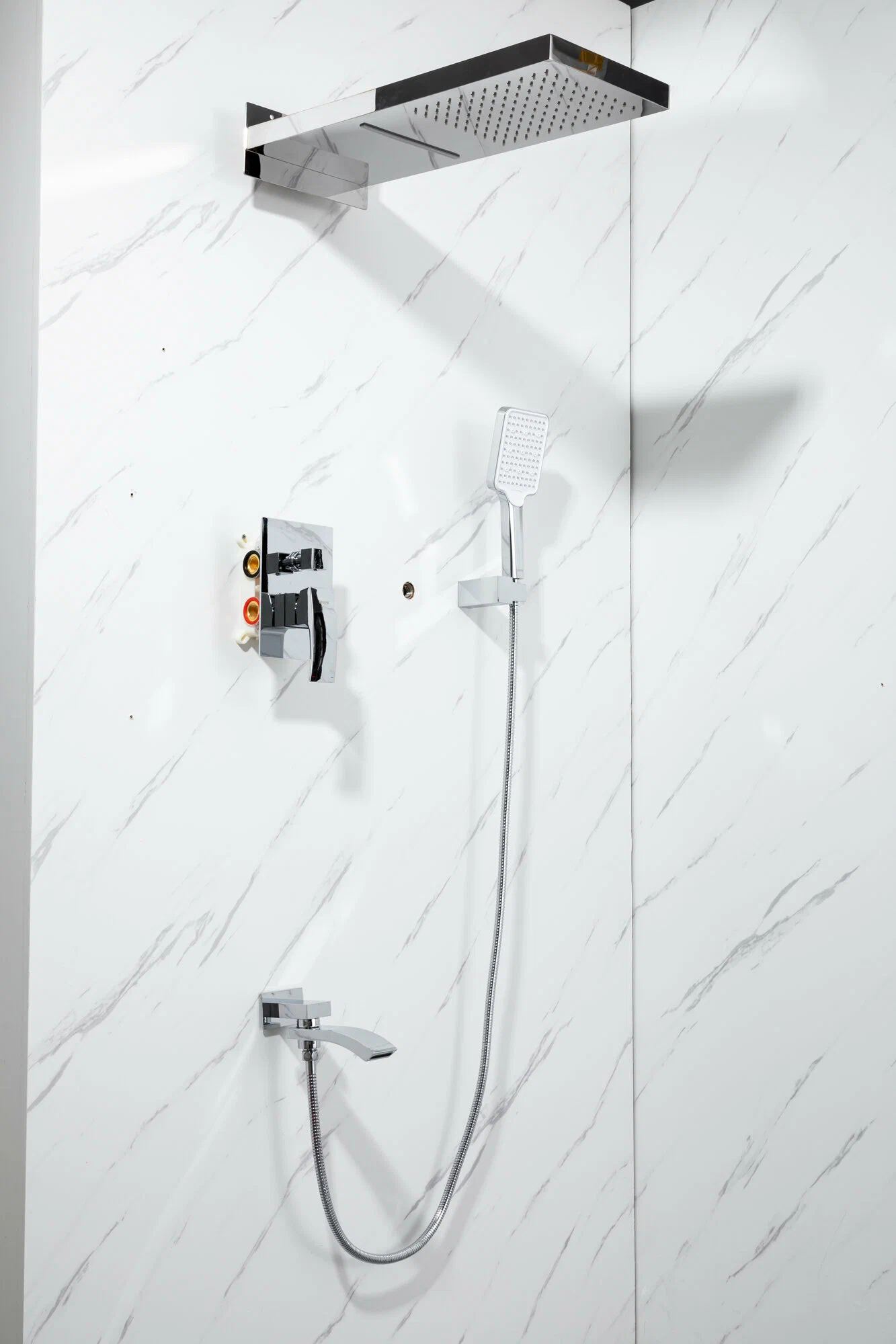 Встраиваемая душевая система Gappo G07 G7107-70 хром