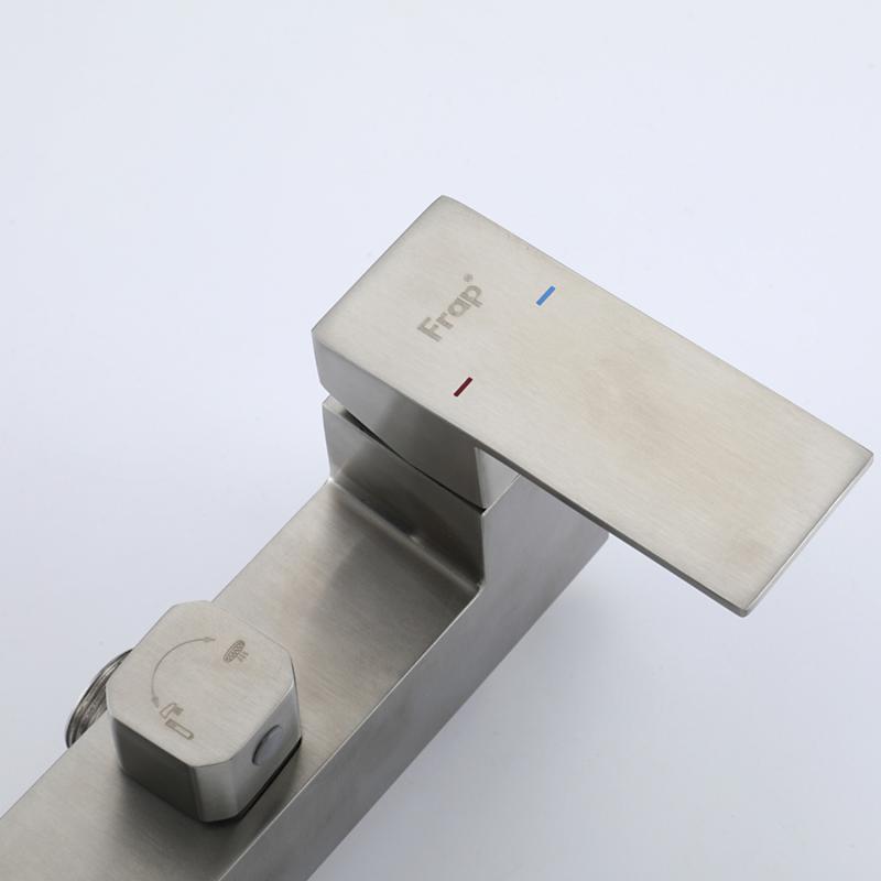 Душевая система Frap H802 F24802-1 сталь