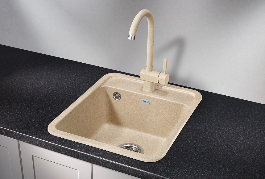 Кухонная мойка Granula Standart ST-4202 Бежевый