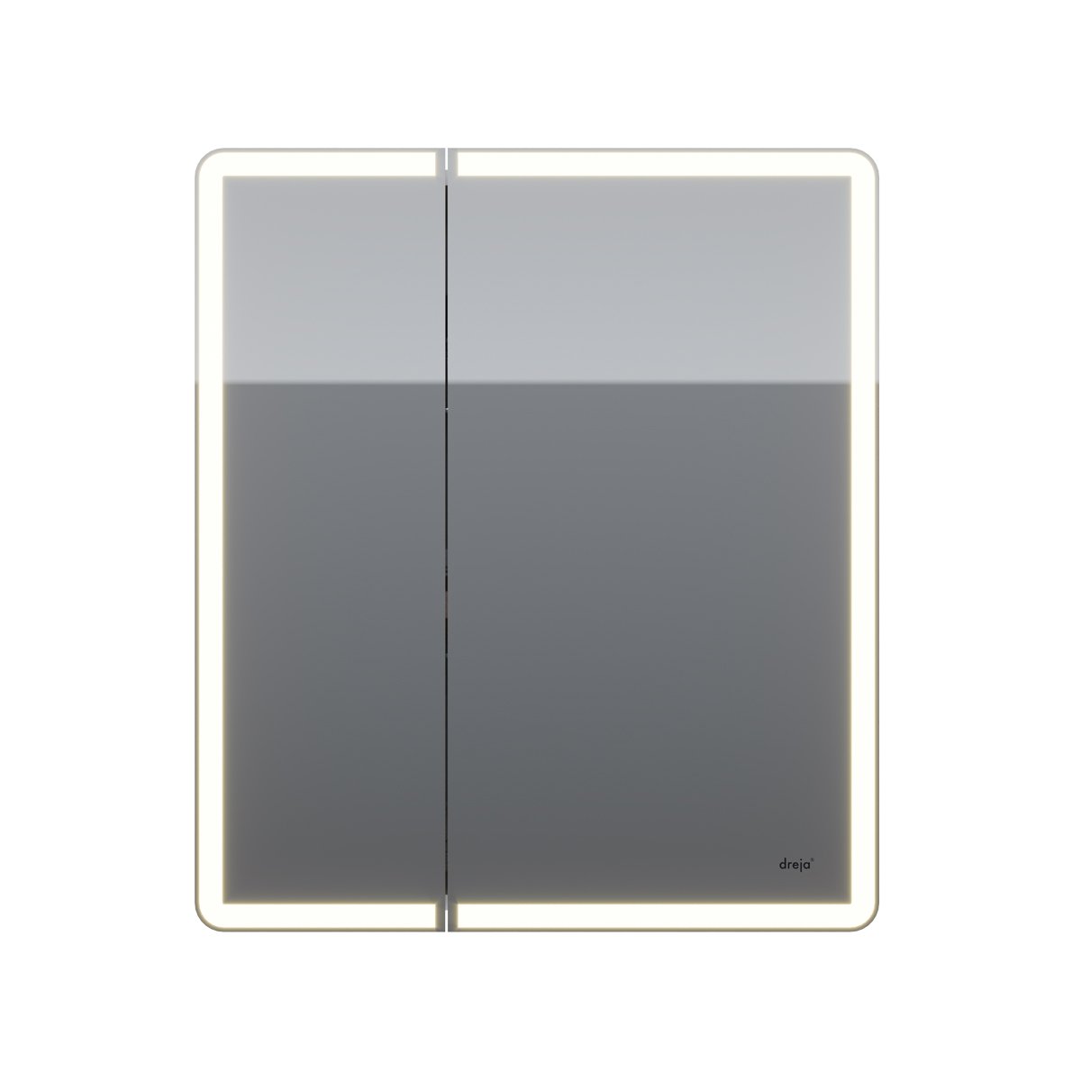 Зеркало-шкаф с LED подсветкой Dreja Point 70