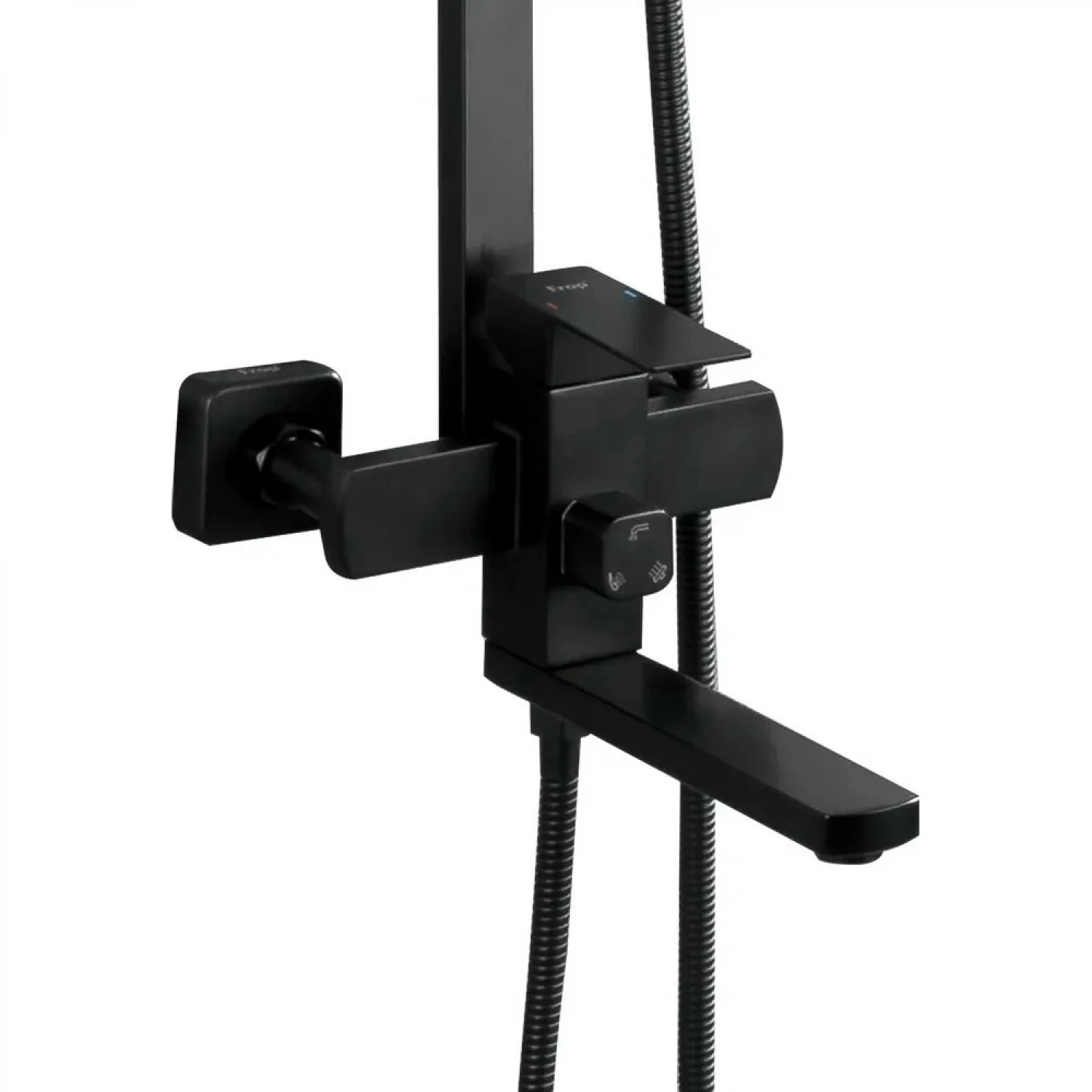 Душевая система Frap H802-6 F24802-16 черный