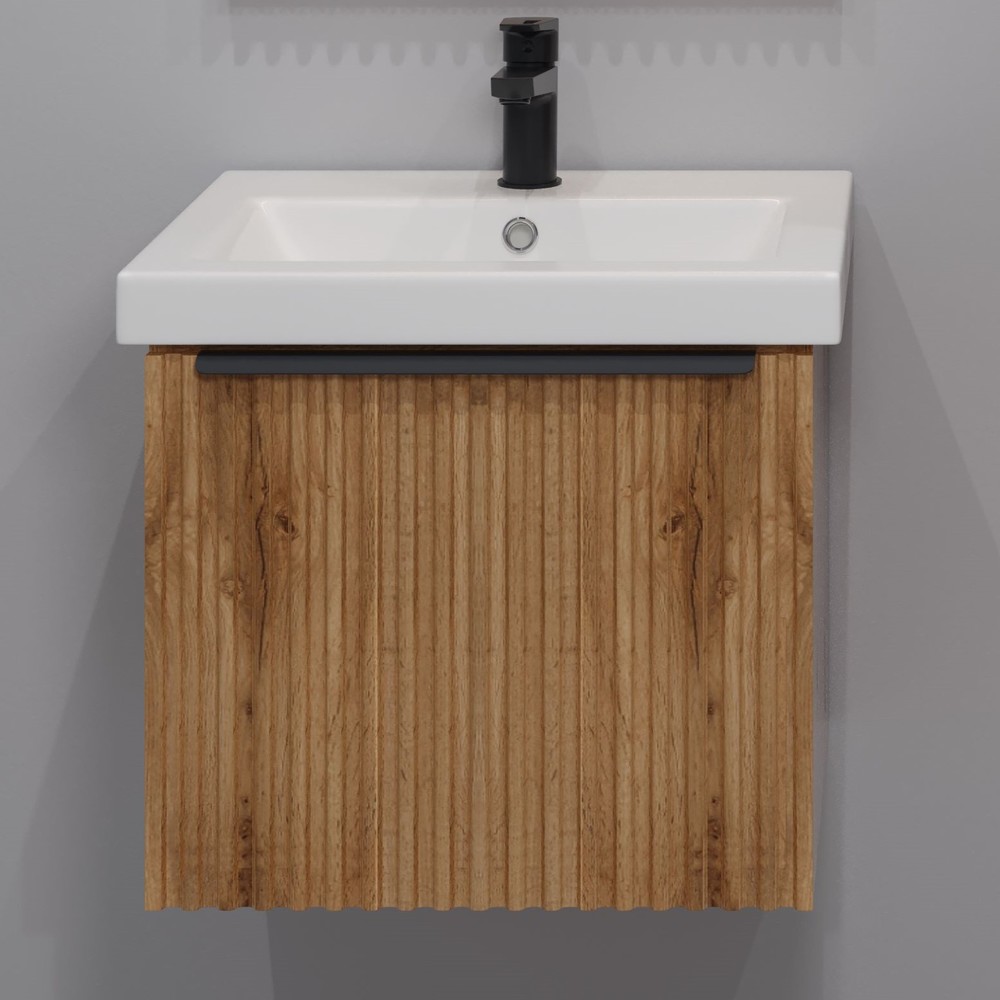 Подвесная тумба EvaGold Tai 50 дуб вотан (ум. Фостер 500, Fest 50, Como 50)