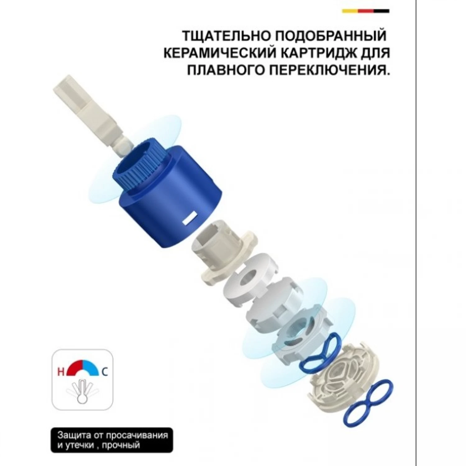 Душевая система Gappo G06-9 G2406-9 оружейная сталь