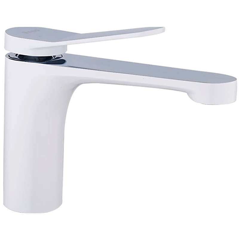 Смеситель для раковины Frap H45 F1045 белый-хром