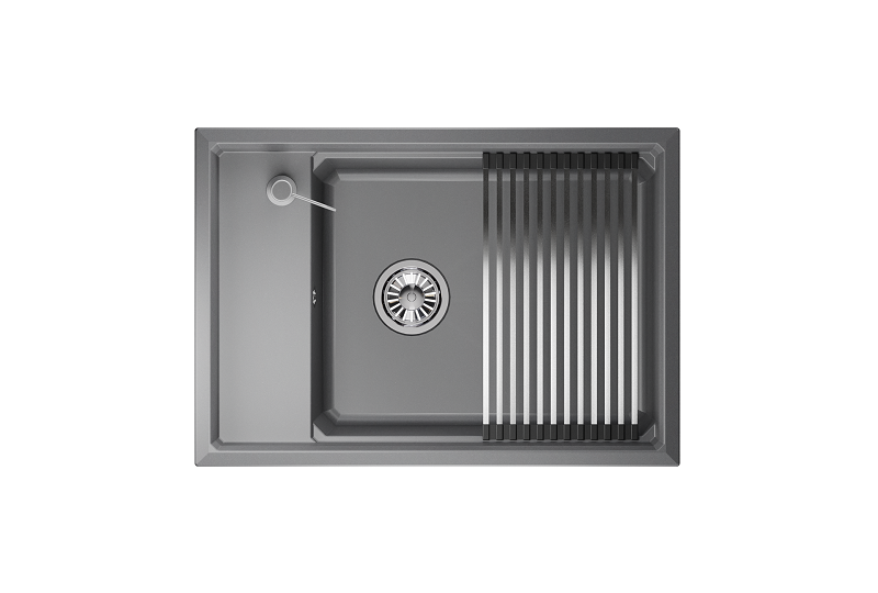 Кухонная мойка Granula KS-7305 Алюминиум