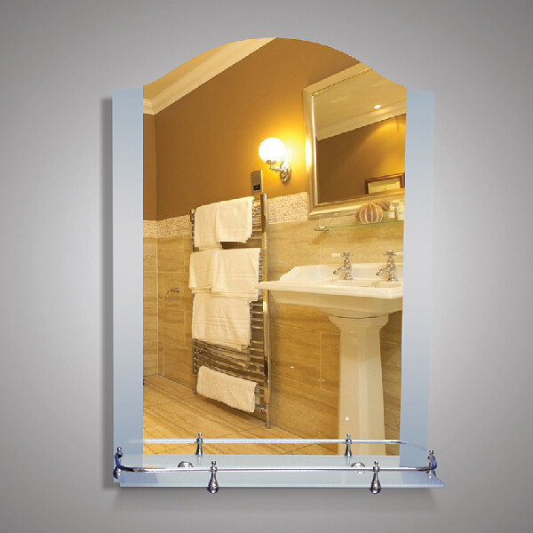 Зеркало с полкой EvaGold 75*55 матированное