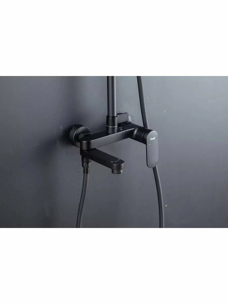 Душевая система Frap H85-6 F2485-6 черный