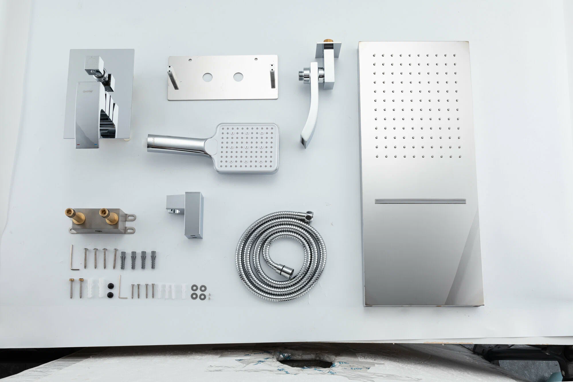 Встраиваемая душевая система Gappo G07 G7107-70 хром