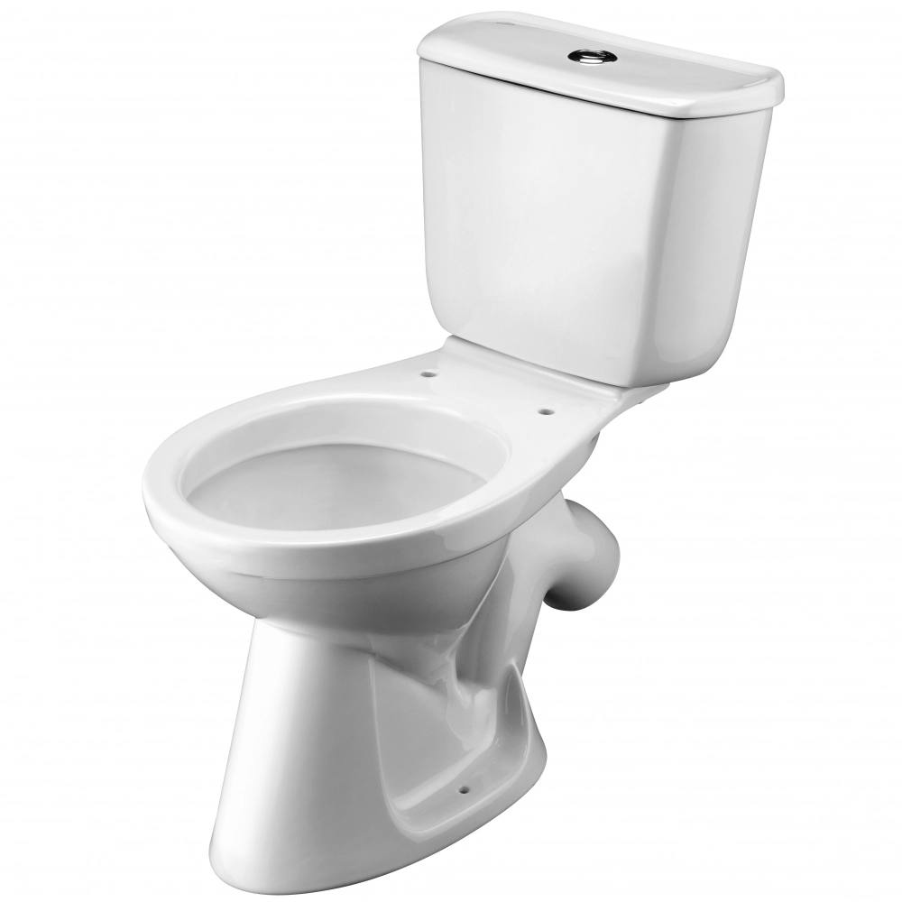 Унитаз-компакт Santek Бриз, косой выпуск, 2 режима, дюропласт 1.WH30.2.138