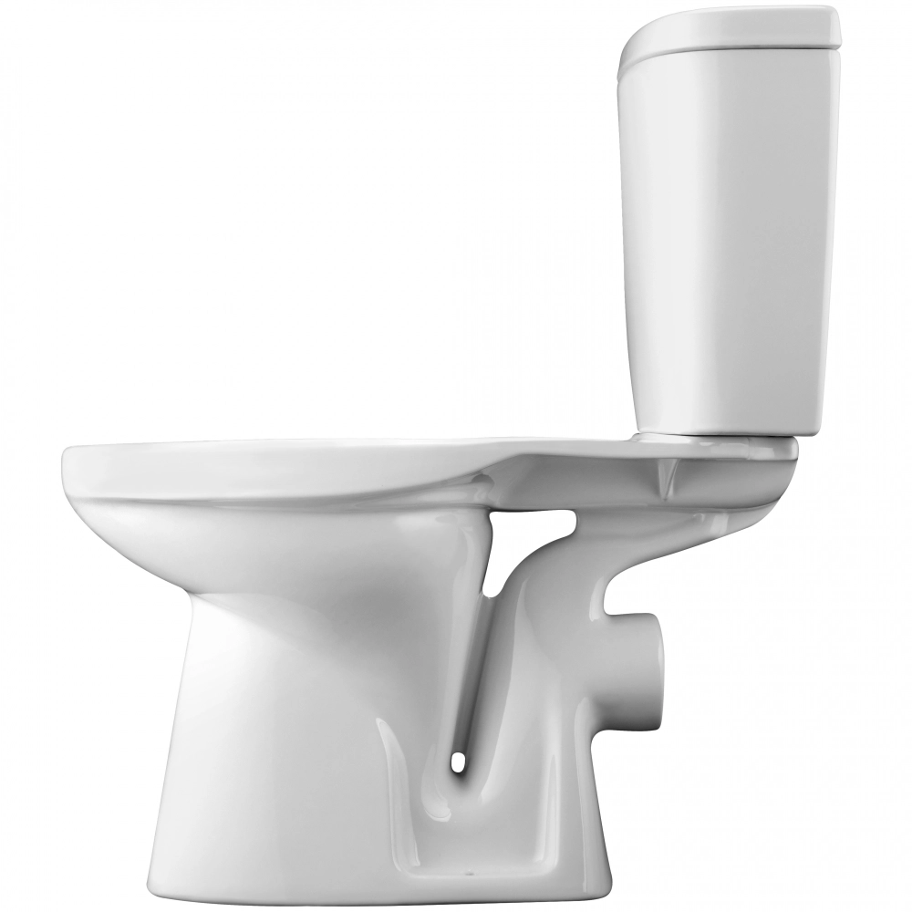 Унитаз-компакт Santek Анимо, горизонтальный выпуск, 1 режим, полипроп. 1.WH11.0.035