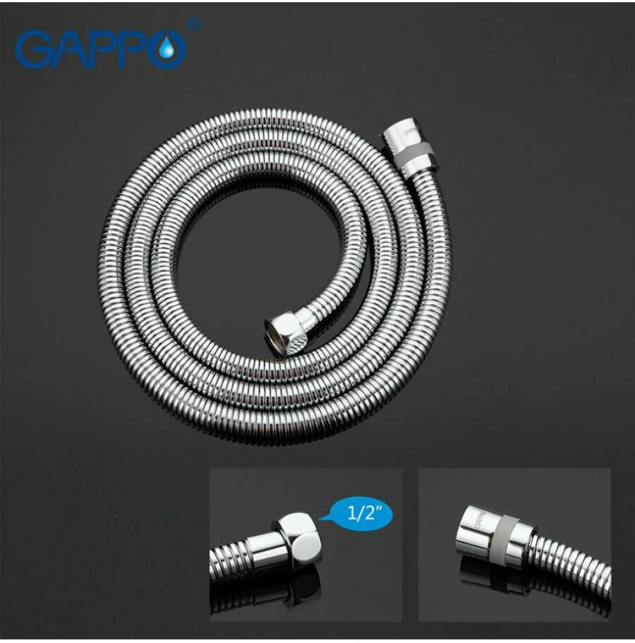 Шланг для душа 100 см Gappo G43-1 хром