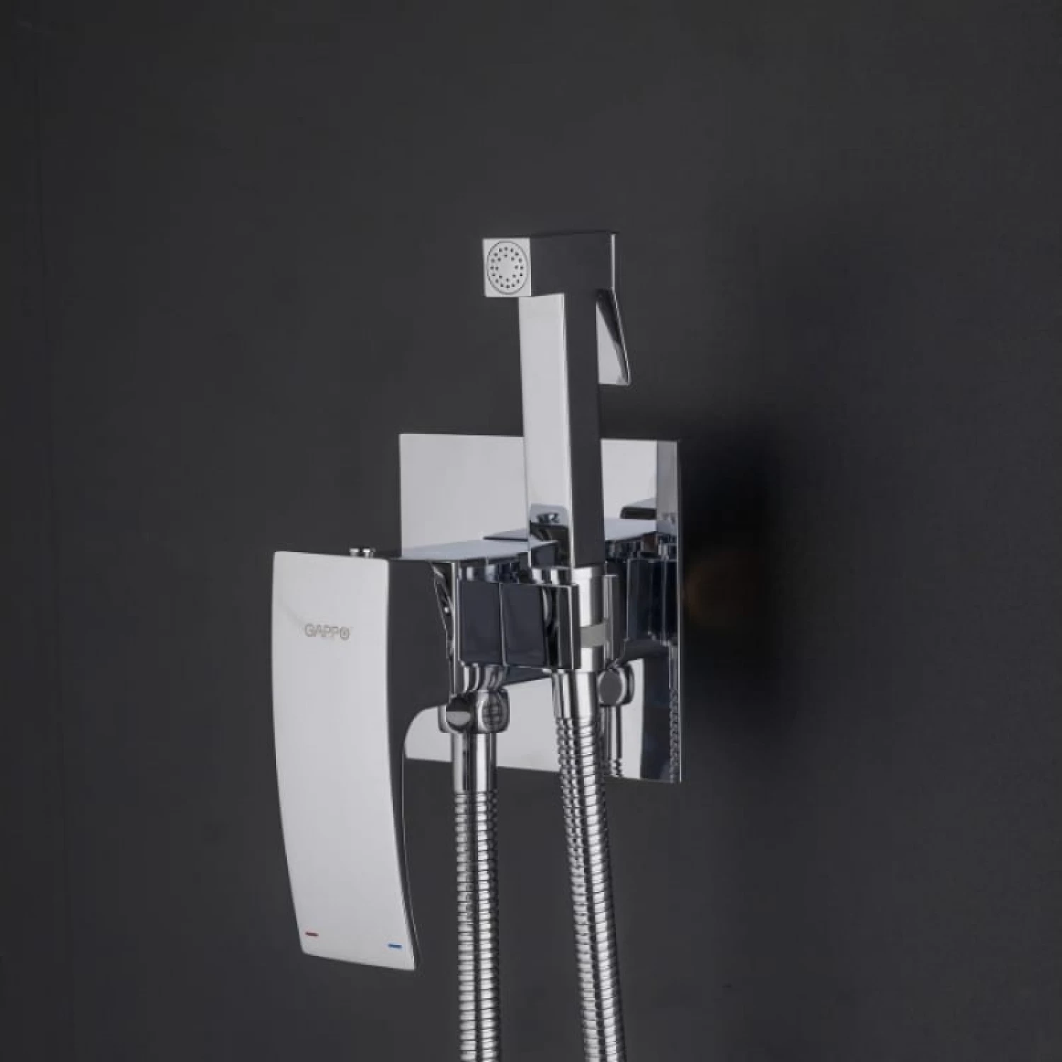 Гигиенический душ встраиваемый Gappo G07 G7207-1 хром