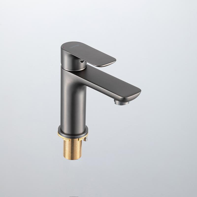 Смеситель для раковины Gappo G48-9 G1048-9 оружейная сталь