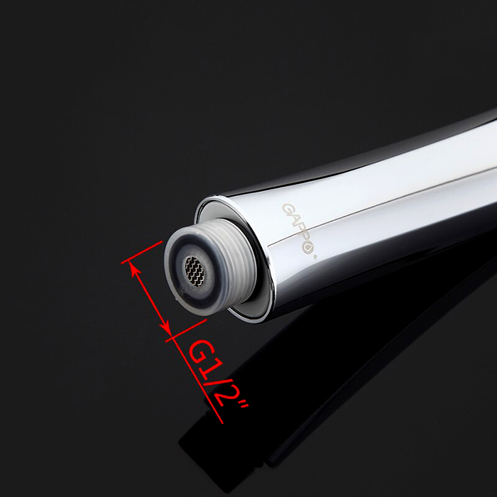 Душевая лейка 3 режима Gappo G04 хром