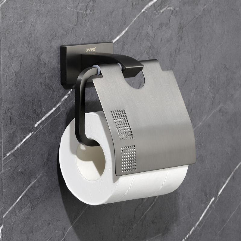 Держатель туалетной бумаги Gappo G07-9 G0703-9 оружейная сталь