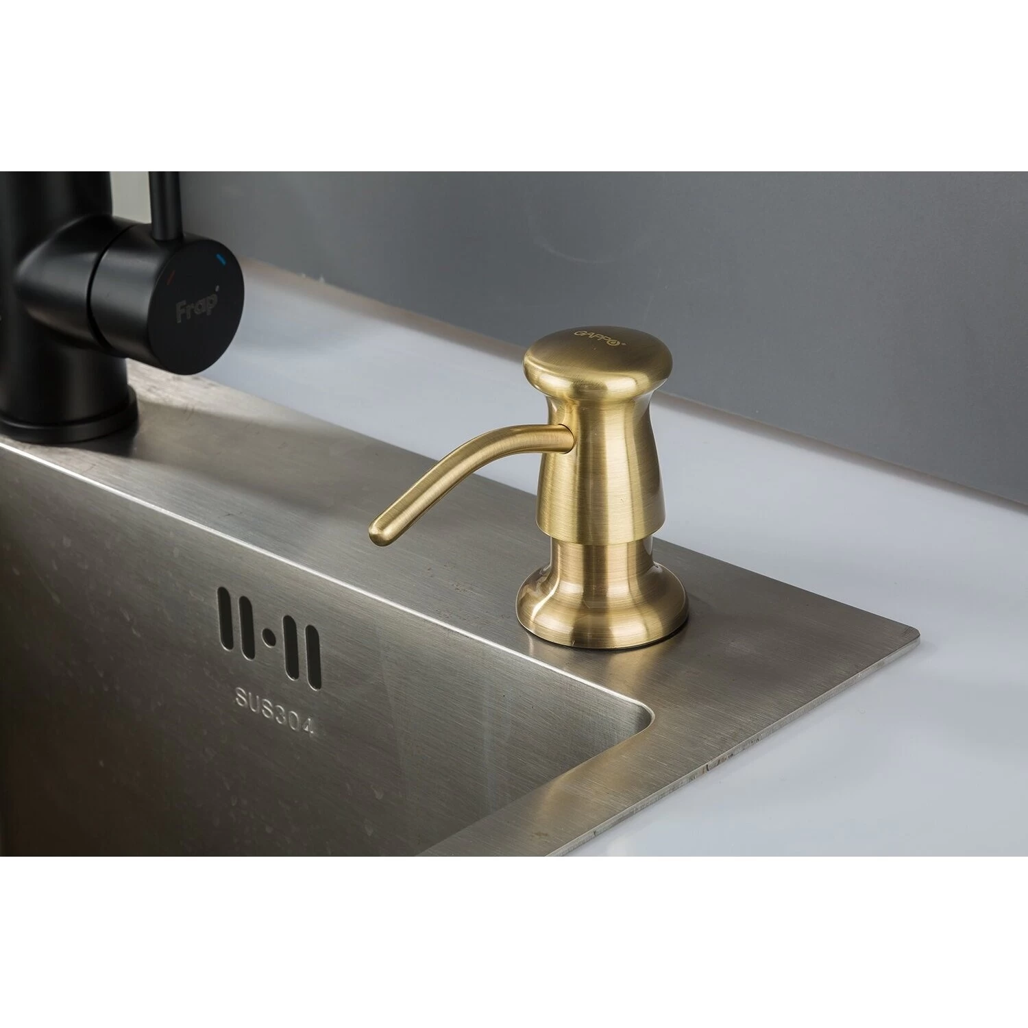 Бронзовый дозатор для мойки Gappo G403-4