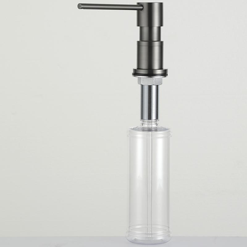 Дозатор жидкого мыла Gappo G402-9 оружейная сталь
