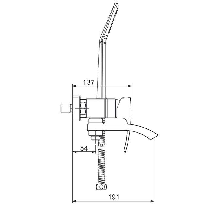 Смеситель для ванны Gappo G07-6 G3207-6