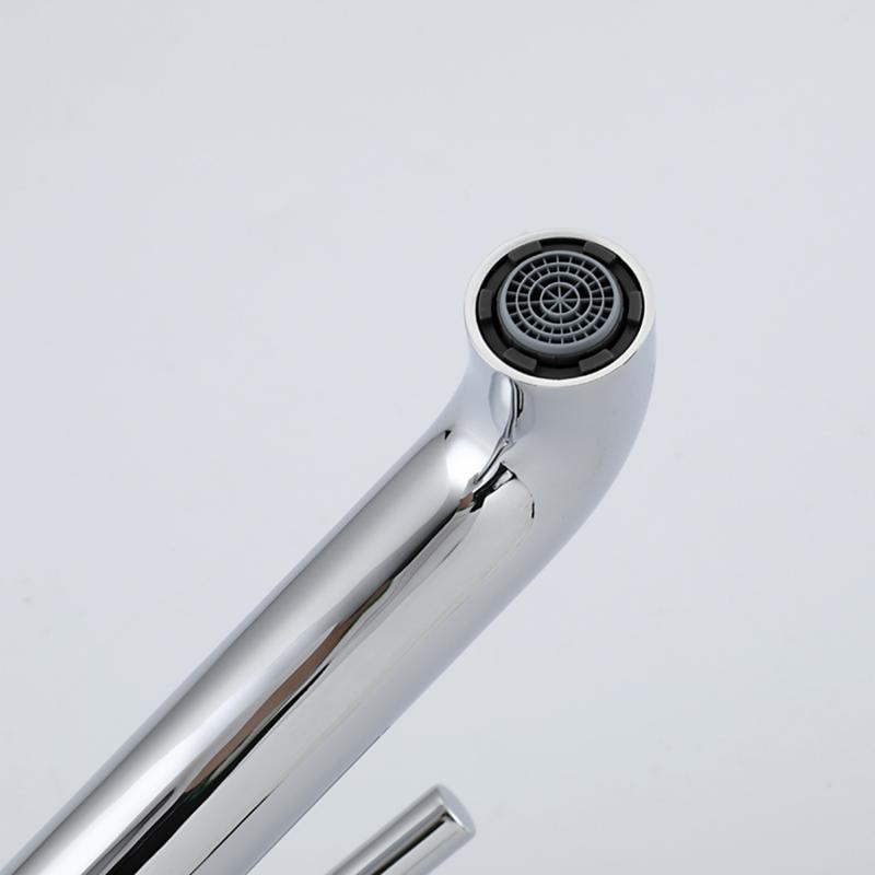 Высокий смеситель для раковины Gappo G06 G1006-2 хром