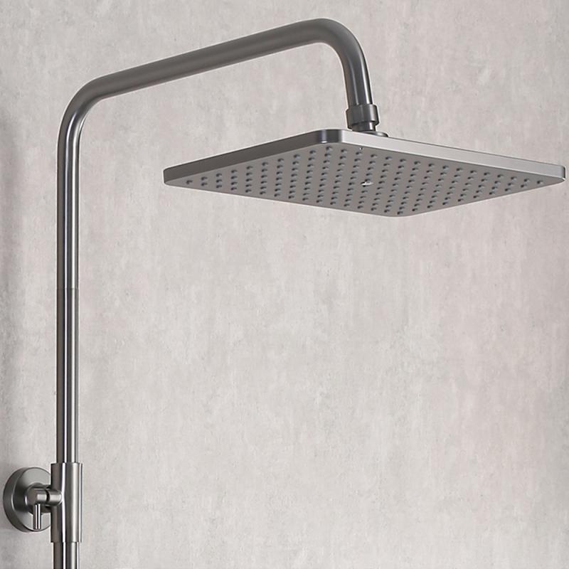 Душевая система Frap H62-9 F2462-9 оружейная сталь