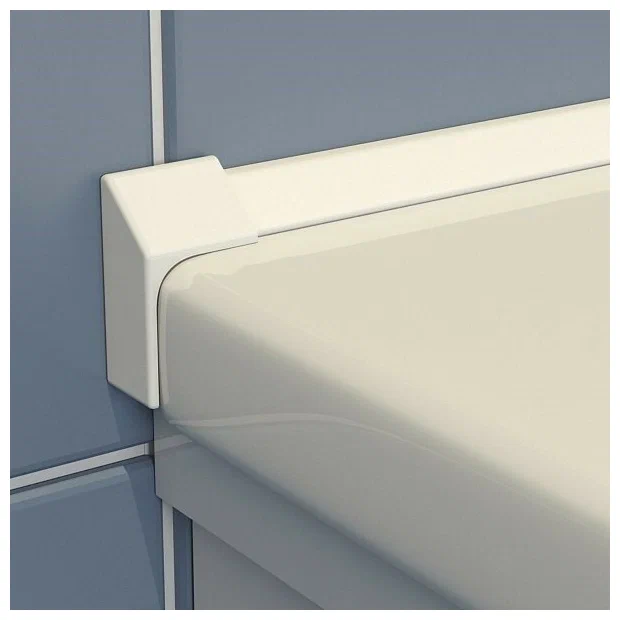 Бордюр декоративный Aquatek для ванн и поддонов 195см белый глянцевый