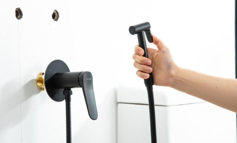 Гигиенический душ встраиваемый Gappo G10-6 G7210-6 черный