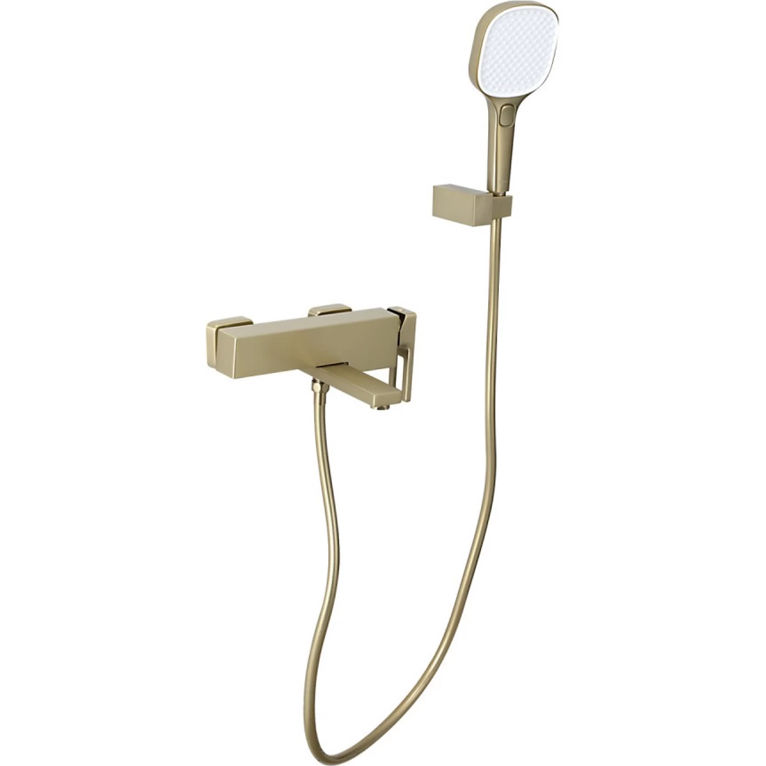 Смеситель для ванны Gappo G17-3 G3217-3 золотой сатин