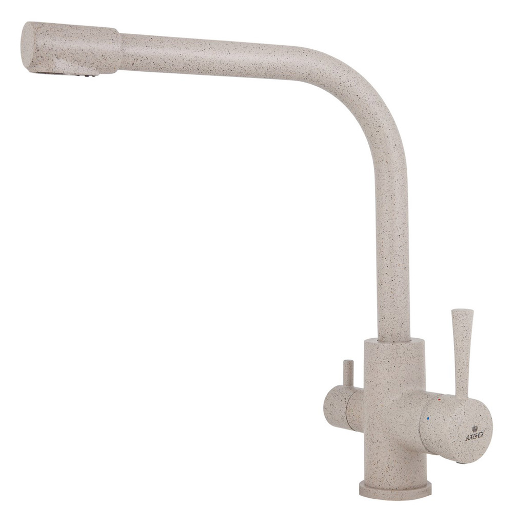 Смеситель для кухни с встроенным краном под питьевую воду Kaiser Merkur 26044-8 Песочный