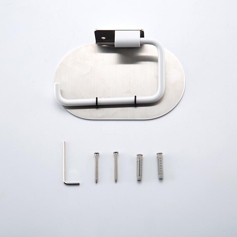 Держатель туалетной бумаги Gappo G309-8 G30903-8 белый-хром