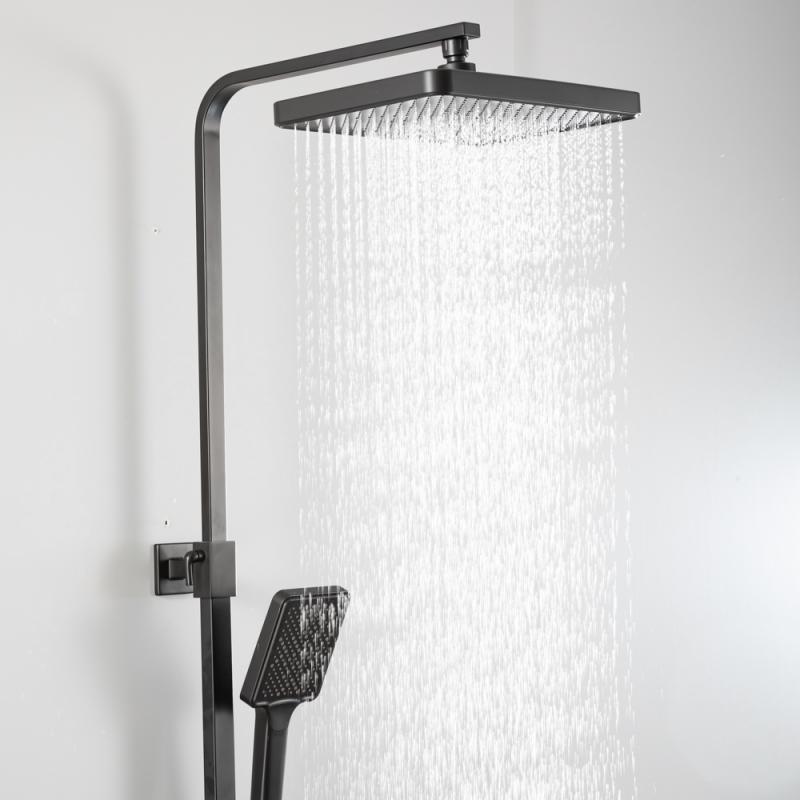 Душевая система Frap H90-6 F2490-6 черный