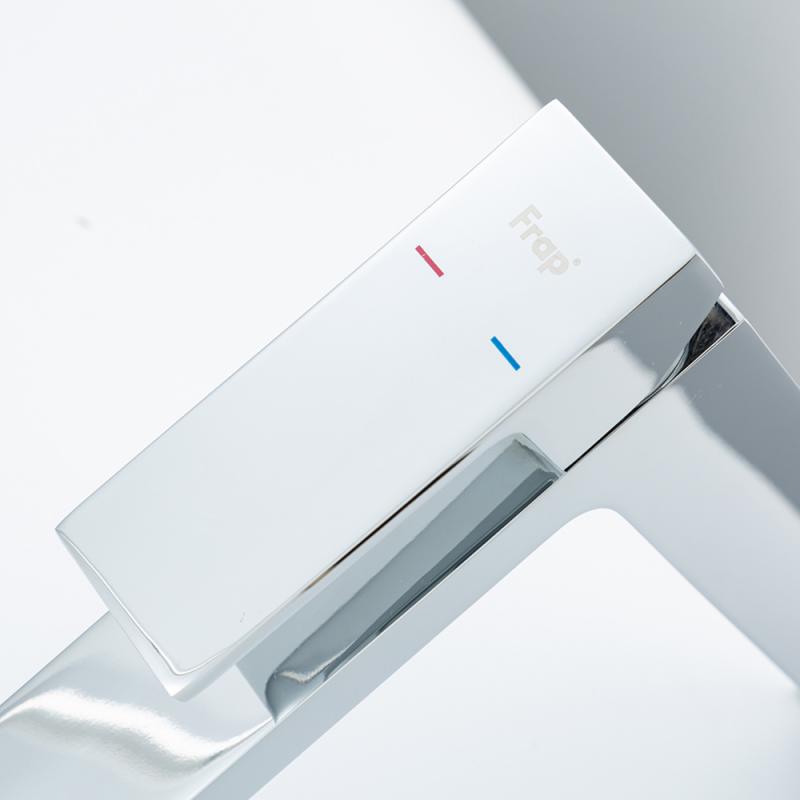 Высокий смеситель для раковины Frap H91 F1091-2 хром