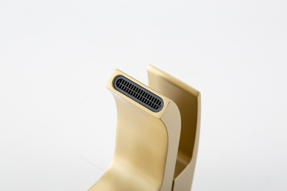 Смеситель для раковины Gappo G07-33 G1007-33 золотой сатин